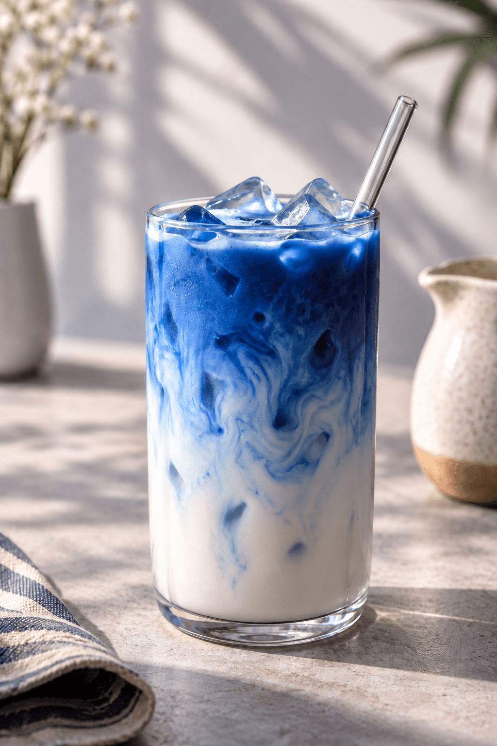 Electric iced latte